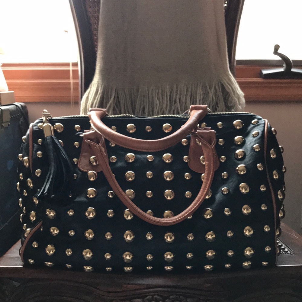 Orange Carmel tote bag